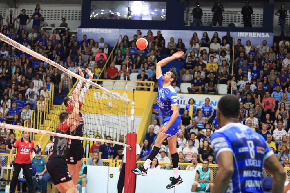 Final Superliga: Vôlei Taubaté leva vantagem sobre Sesi-SP em retrospecto de jogos decisivos