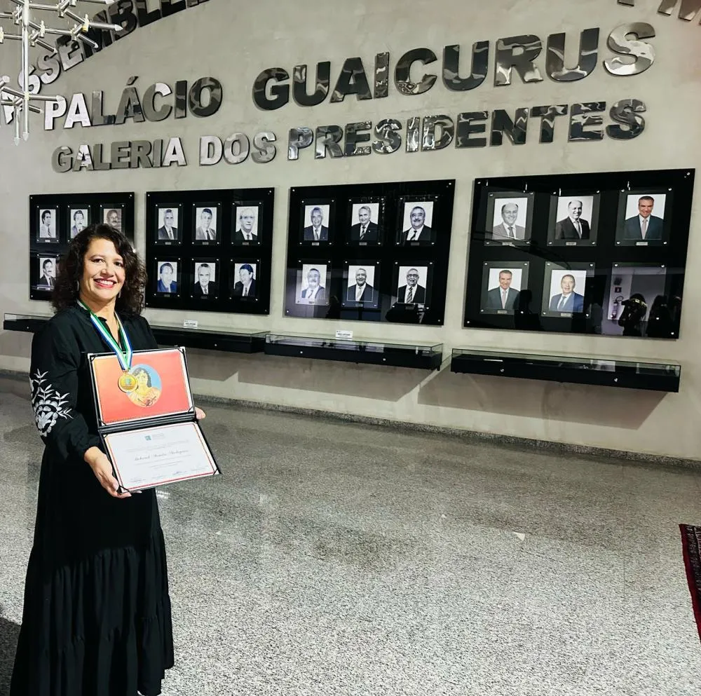 A artista jardinense, Deborah Mendes Malaquias. (Foto: Divulgação)