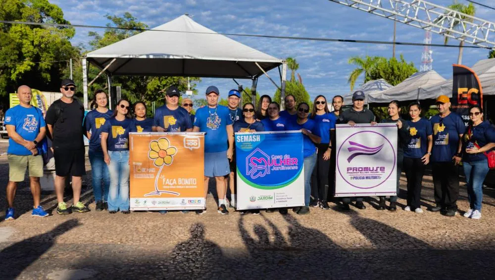 Jardim Mobiliza-se no Combate ao Abuso Infantil Durante 1ª Corrida da PM