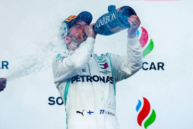 Bottas vence no Azerbaijão e assume a liderança da Fórmula 1