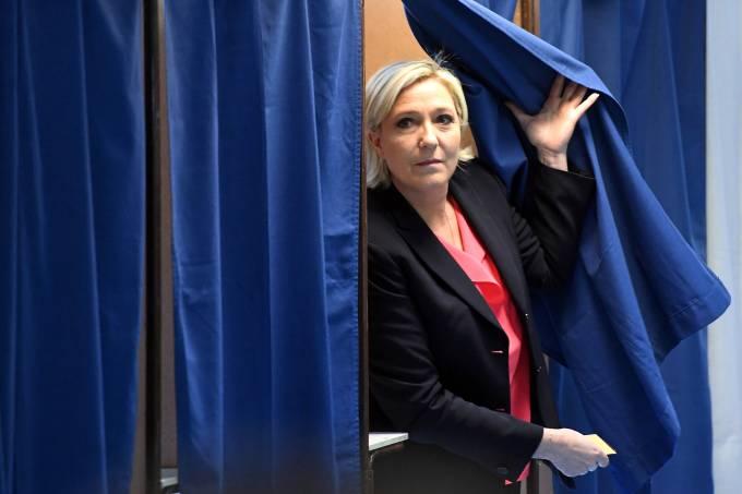 Partido de extrema-direita lidera pesquisa para eleição da UE na França