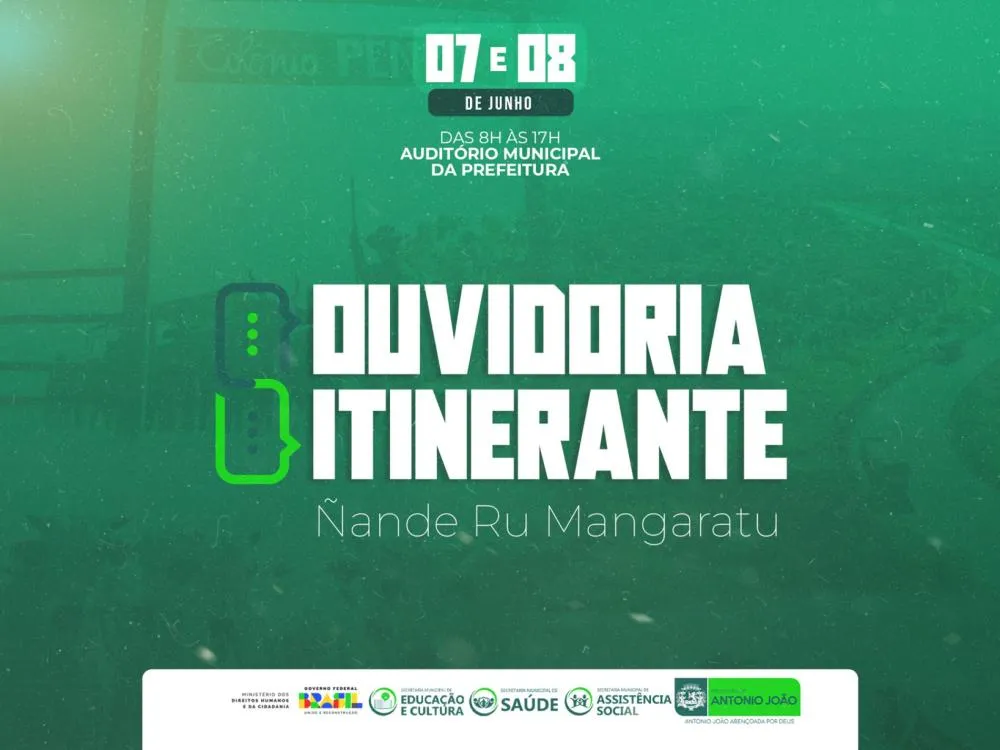 Ouvidoria Itinerante leva cidadania e serviços à comunidade indígena Ñande Ru Mangaratu em Antônio João