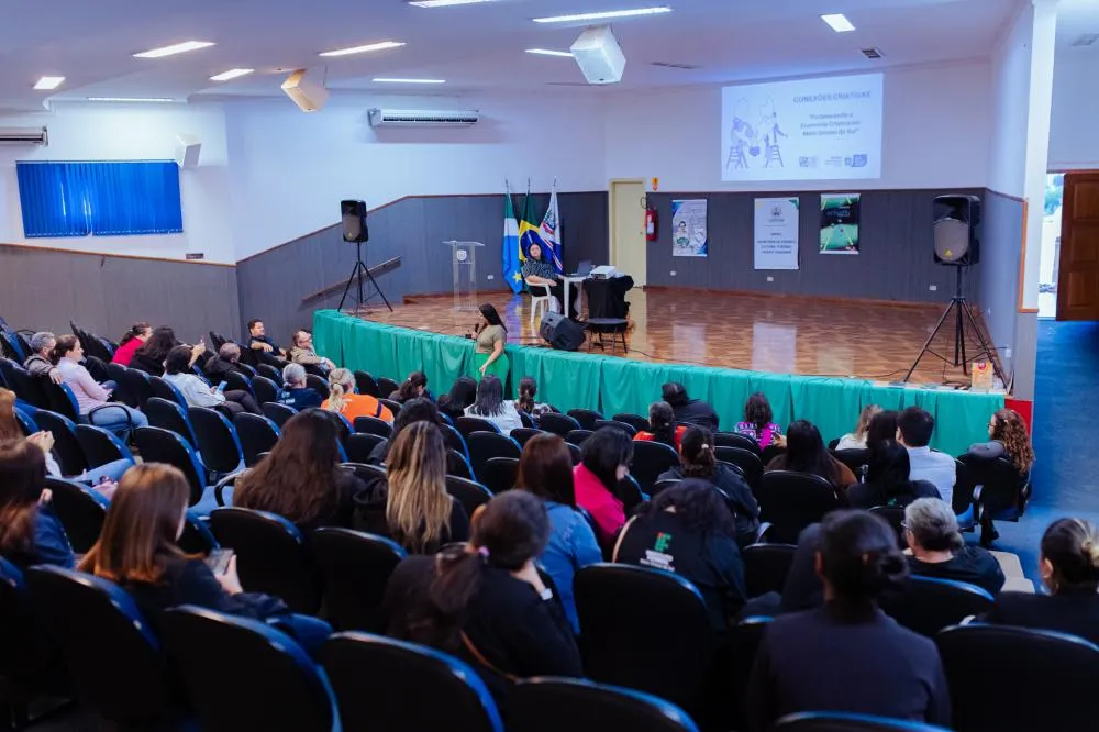 Jardim sedia workshop regional e mobiliza municípios da Rota Bioceânica em torno da economia criativa