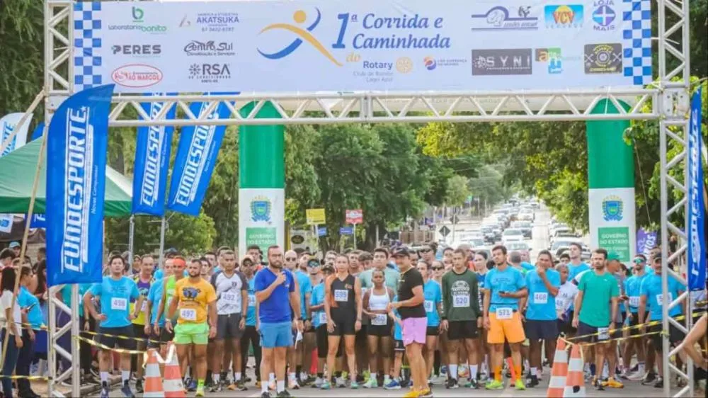 Com inscrições abertas, Meia Maratona Rotary Club reúne atletas em Bonito