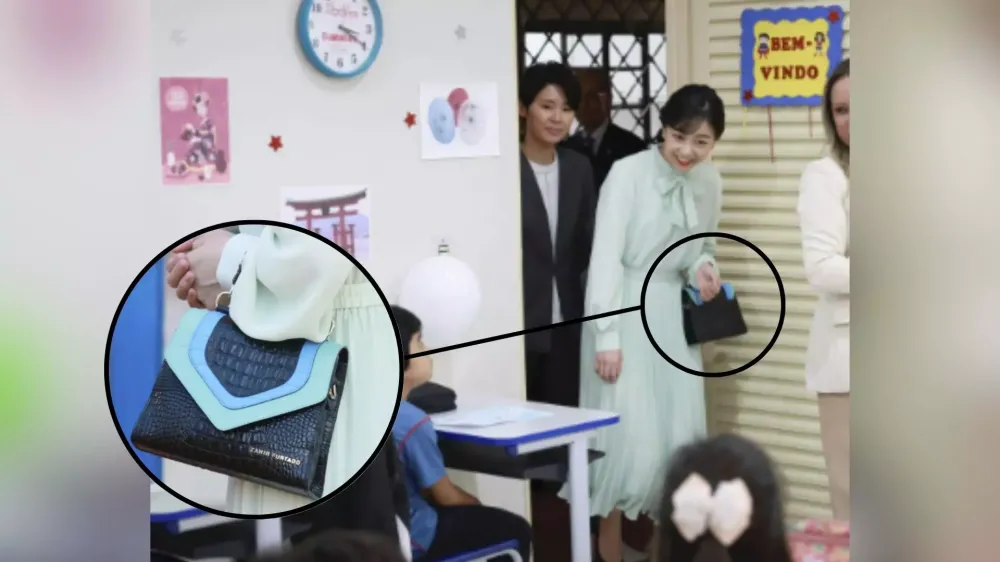 Princesa vai levar para o Japão bolsa que ganhou de Riedel; saiba quanto custou