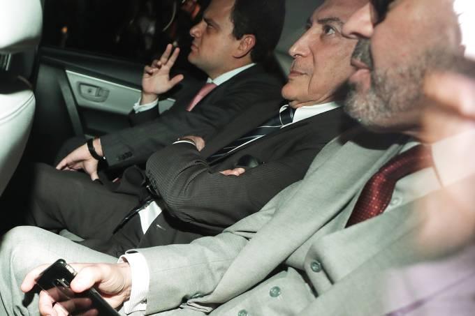 Temer é transferido para batalhão da PM em São Paulo