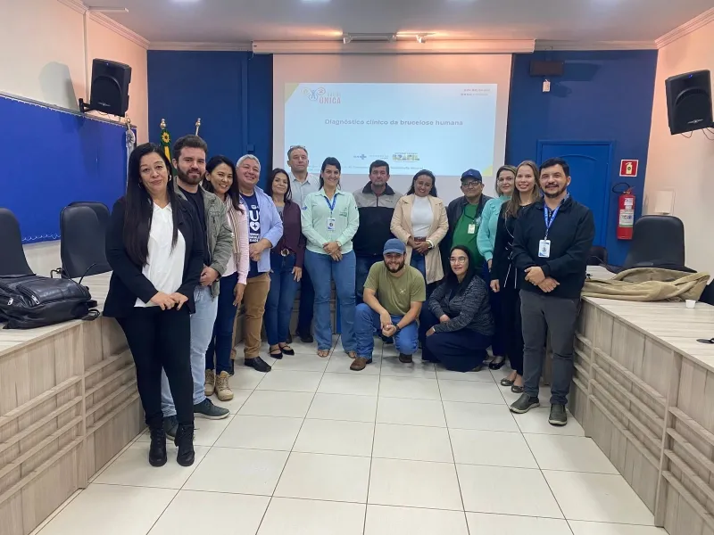 Técnicos da Saúde de Jardim recebem capacitação para reforçar vigilância contra brucelose humana