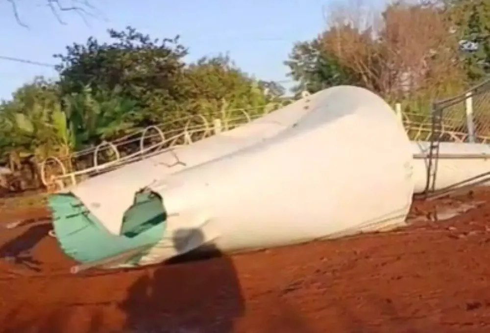 Caixa d’Água entregue pela ministra dos Povos Indígenas desaba em aldeia de MS