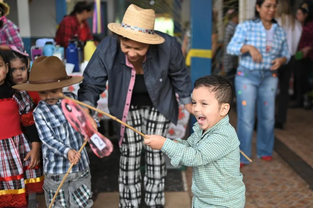 Alegria e tradição no Arraiá do CIEI Dr. José Joaquim em Jardim