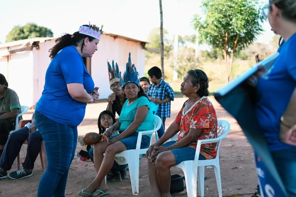 CRAS promove novo encontro do grupo Kuarahy Ra’y na Aldeia Laranjal