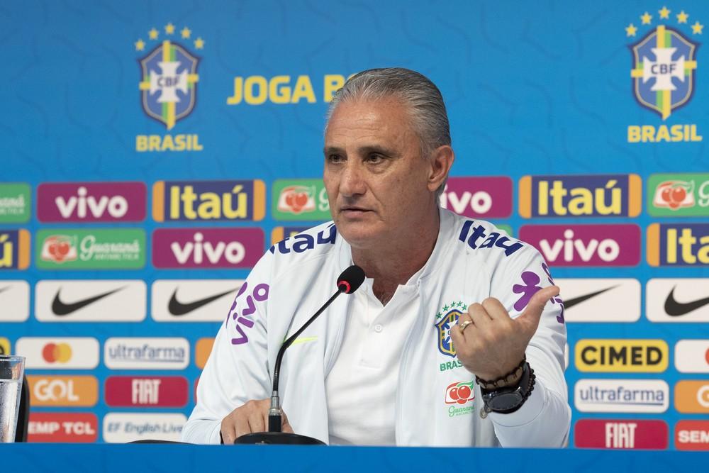 Tite indica escalação provável para amistoso contra o Catar
