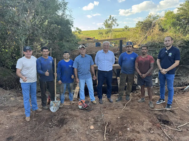 Caracol acelera obras e ponte do Rio Campo Limpo deve ser entregue em breve