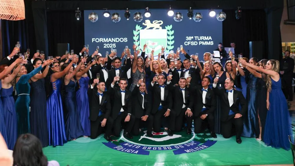 Jardim celebra formatura de 54 novos soldados da Polícia Militar