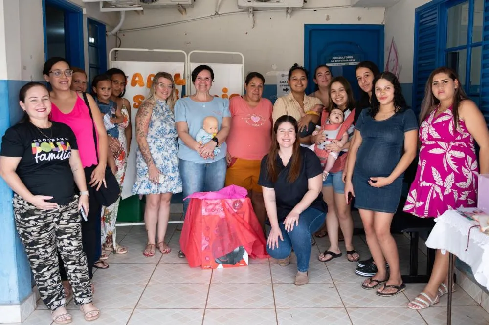 ESF VII Joel Martinez Peixoto promove palestra do Agosto Dourado sobre amamentação
