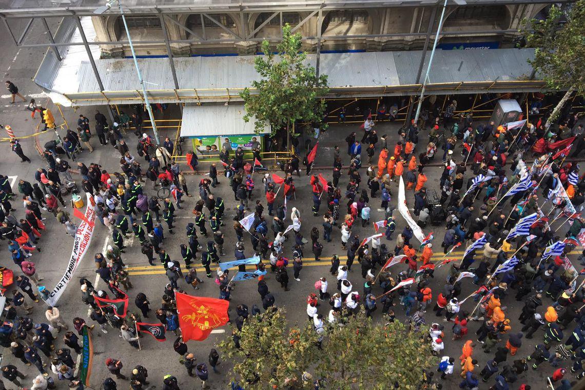 Trabalhadores do gás fazem greve no Uruguai