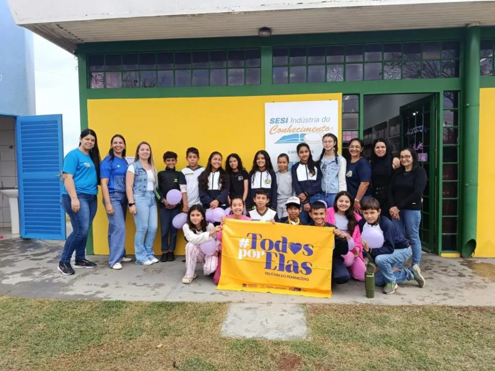 Agosto Lilás mobiliza estudantes em Caracol com palestras e atividades educativas