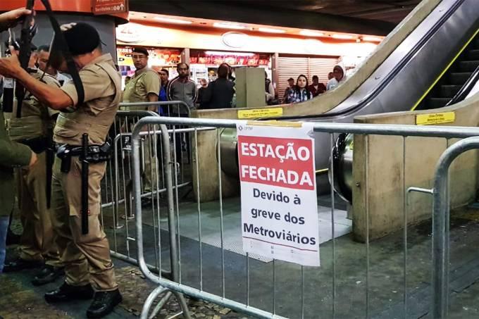 Greve afeta transporte público pelo país