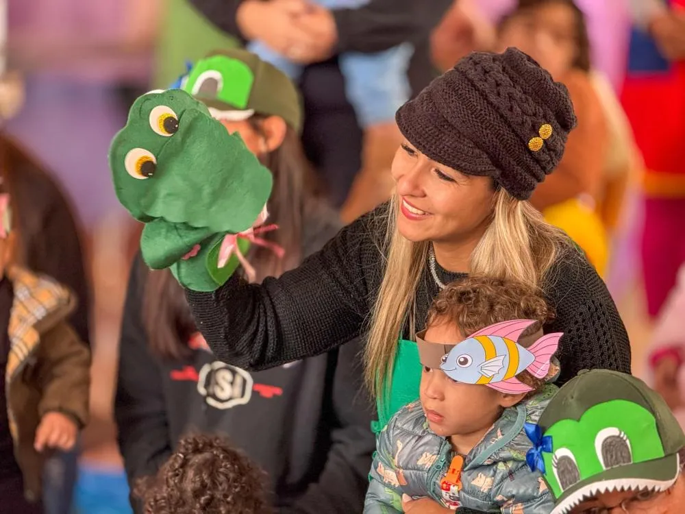 Jardim inicia Semana da Educação Infantil com o tema “Brincar para sentir, crescer e aprender”