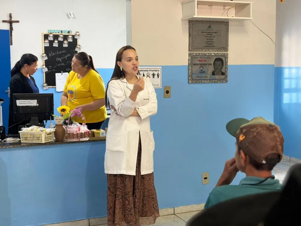 ESF III promove palestra sobre prevenção ao suicídio dentro das ações do Setembro Amarelo em Jardim