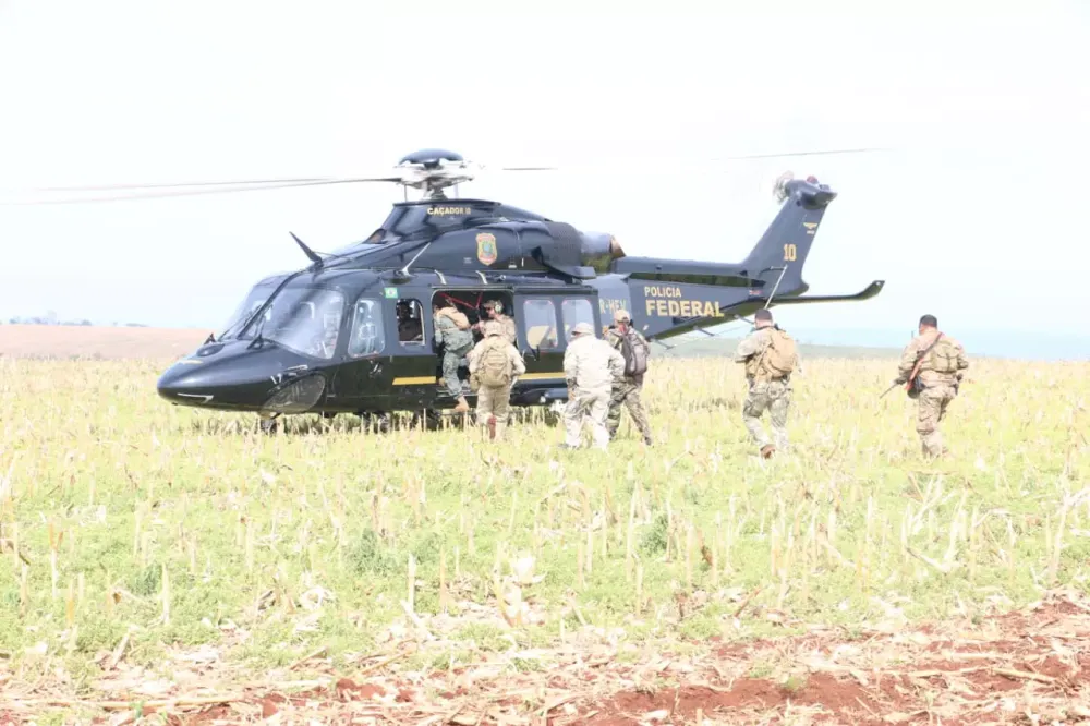 Operação ‘Nueva Alianza’ elimina mais de 100 toneladas de maconha na fronteira com MS