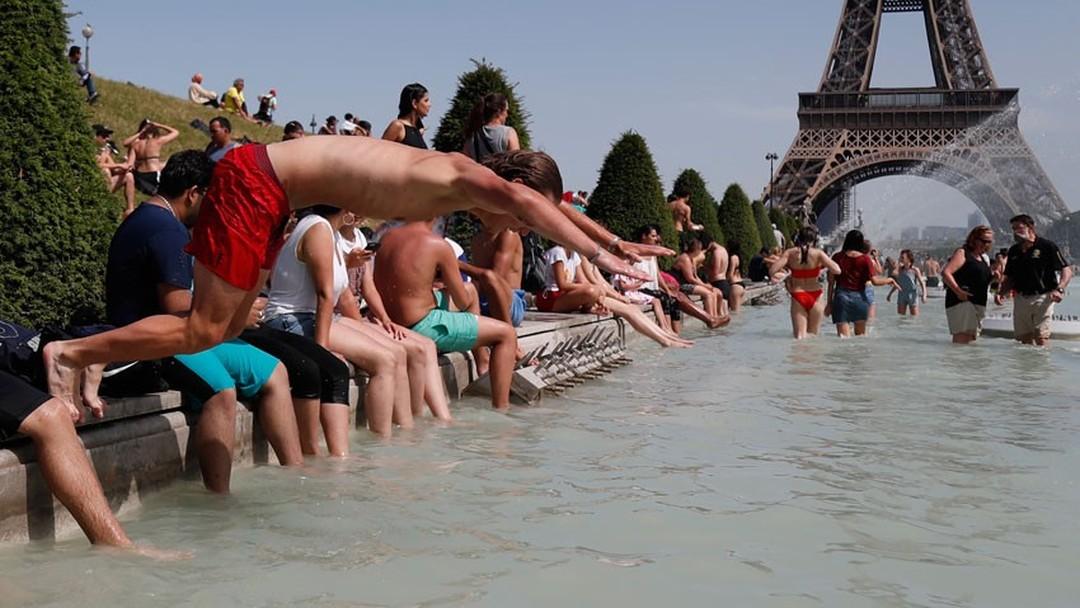 França tem recorde de temperatura com 45,1°C