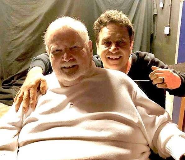 Após reclusão, Jô Soares reaparece em foto com Marcos Frota