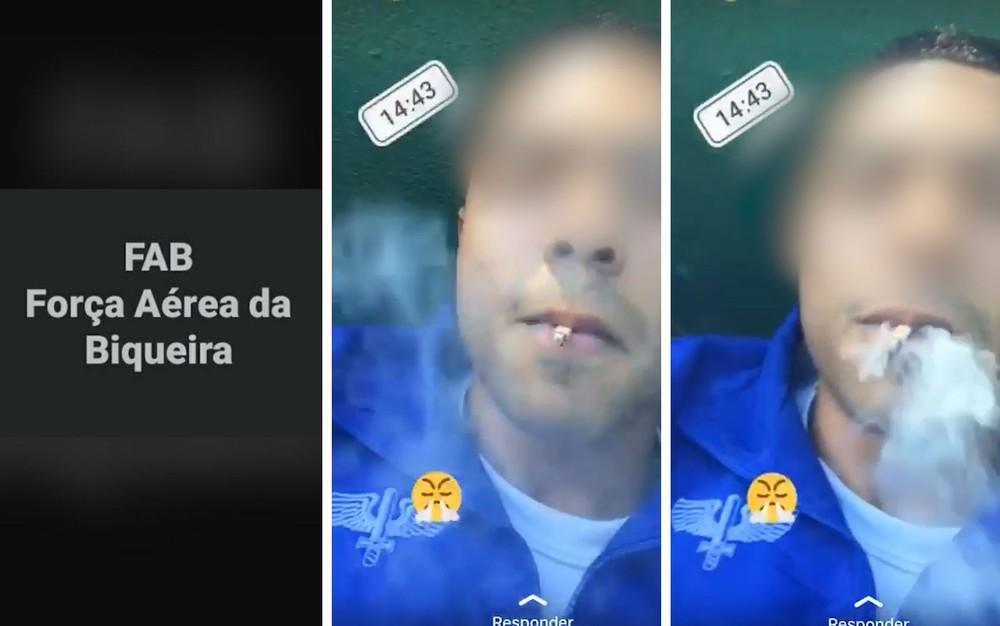 Soldado faz vídeo chamando FAB de 'Força Aérea da Biqueira'