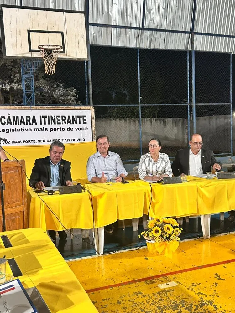 Câmara de Jardim realiza sessão itinerante na Vila Brasil com foco em melhorias para a comunidade