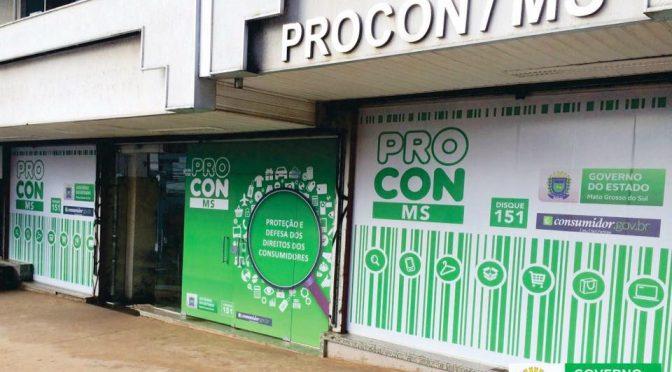 Procon divulga balanço de ações e ranking com empresas com mais reclamações em MS