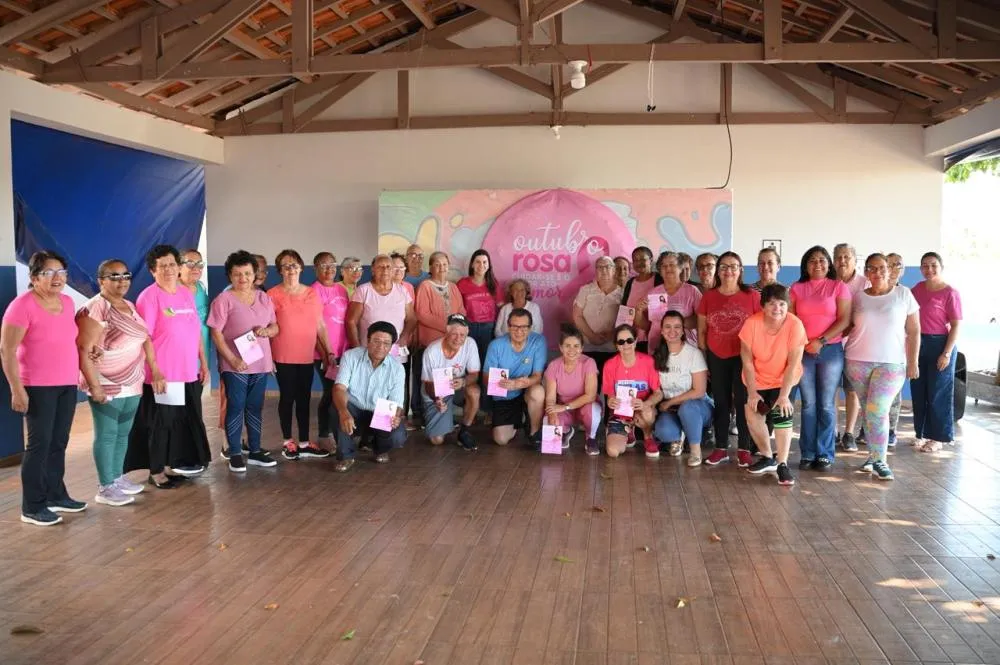 Conviver de Jardim promove ação do Outubro Rosa com palestra e momentos de acolhimento