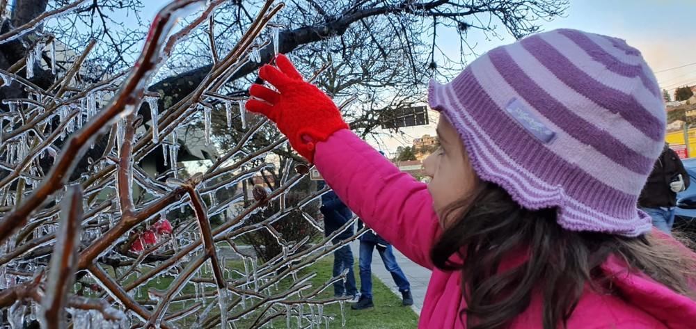 Serra catarinense amanhece abaixo de 0°C