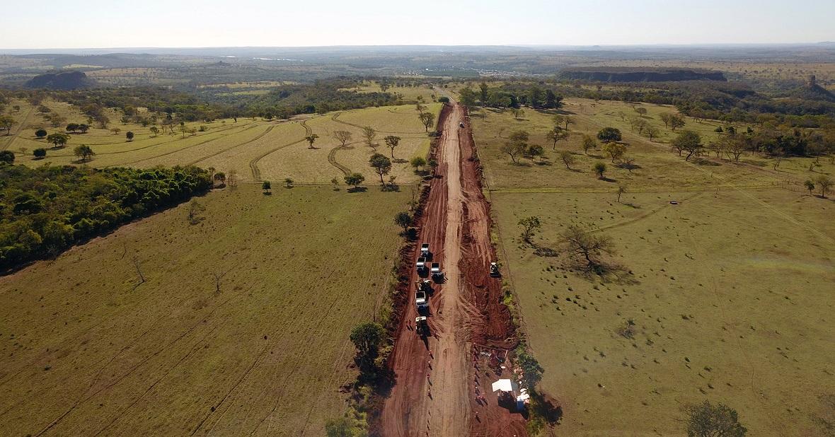 Governo do Estado inicia pavimentação do segundo trecho da MS-223