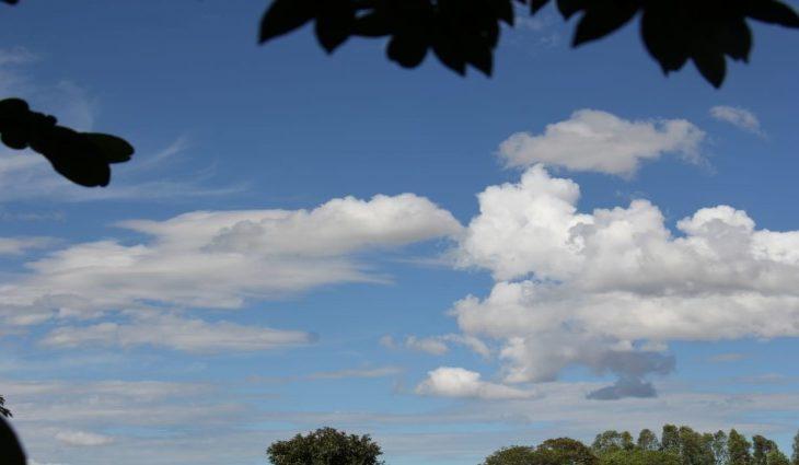 Domingo de sol e máxima de 34°C em MS