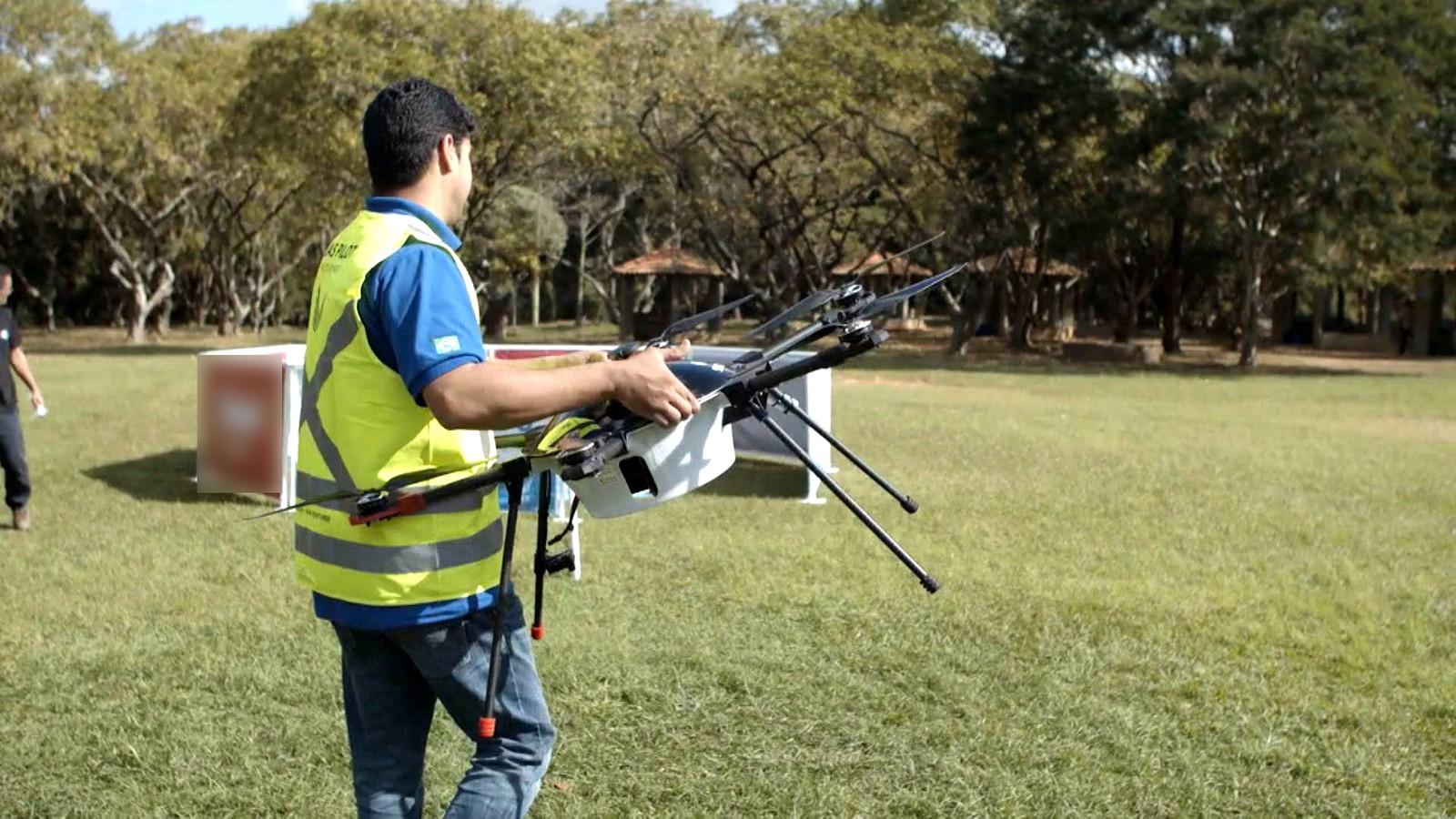 Campinas pode ser a 1ª a ter entregas por drone