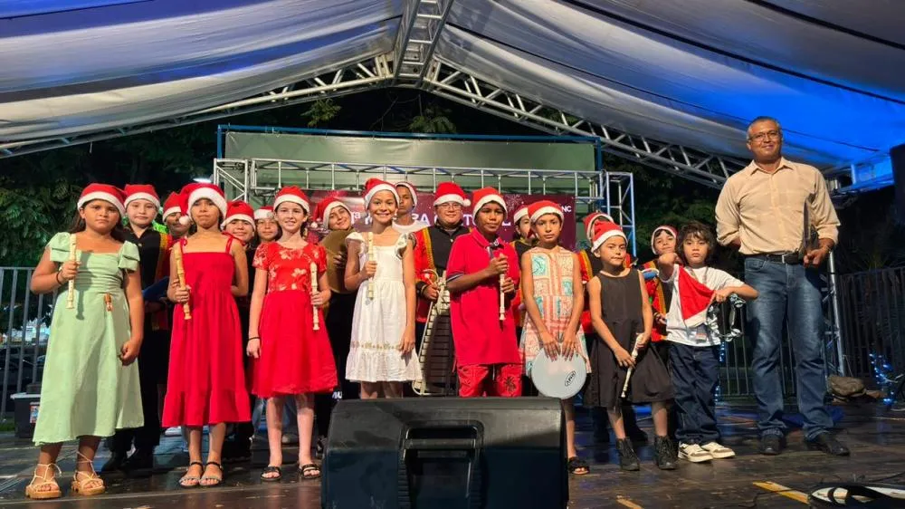 Noite cultural reúne música e talento local no Jardim Luz