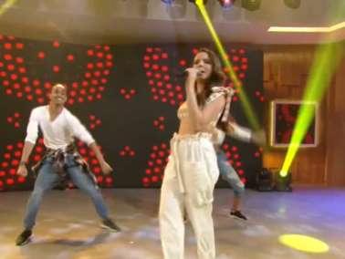 Larissa Manoela faz 1ª performance de música nova na Globo