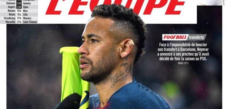 Jornal francês crava futuro de Neymar no PSG