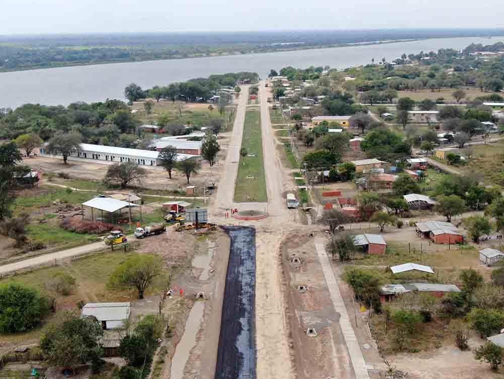 Obras no corredor bioceânico avançam pelo chaco paraguaio