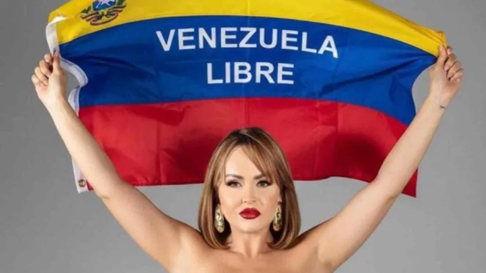 Emocionada, Gaby Spanic comemora intervenção dos EUA na Venezuela