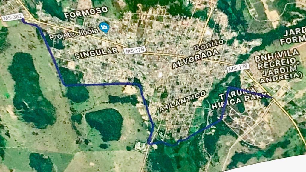 Sociedade de Bonito se mobiliza para tirar tráfego pesado do Centro e dar segurança à população