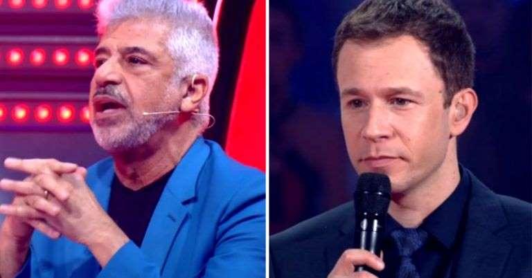 Lulu Santos dá corte na plateia do 'The Voice' e deixa até Tiago Leifert sem graça