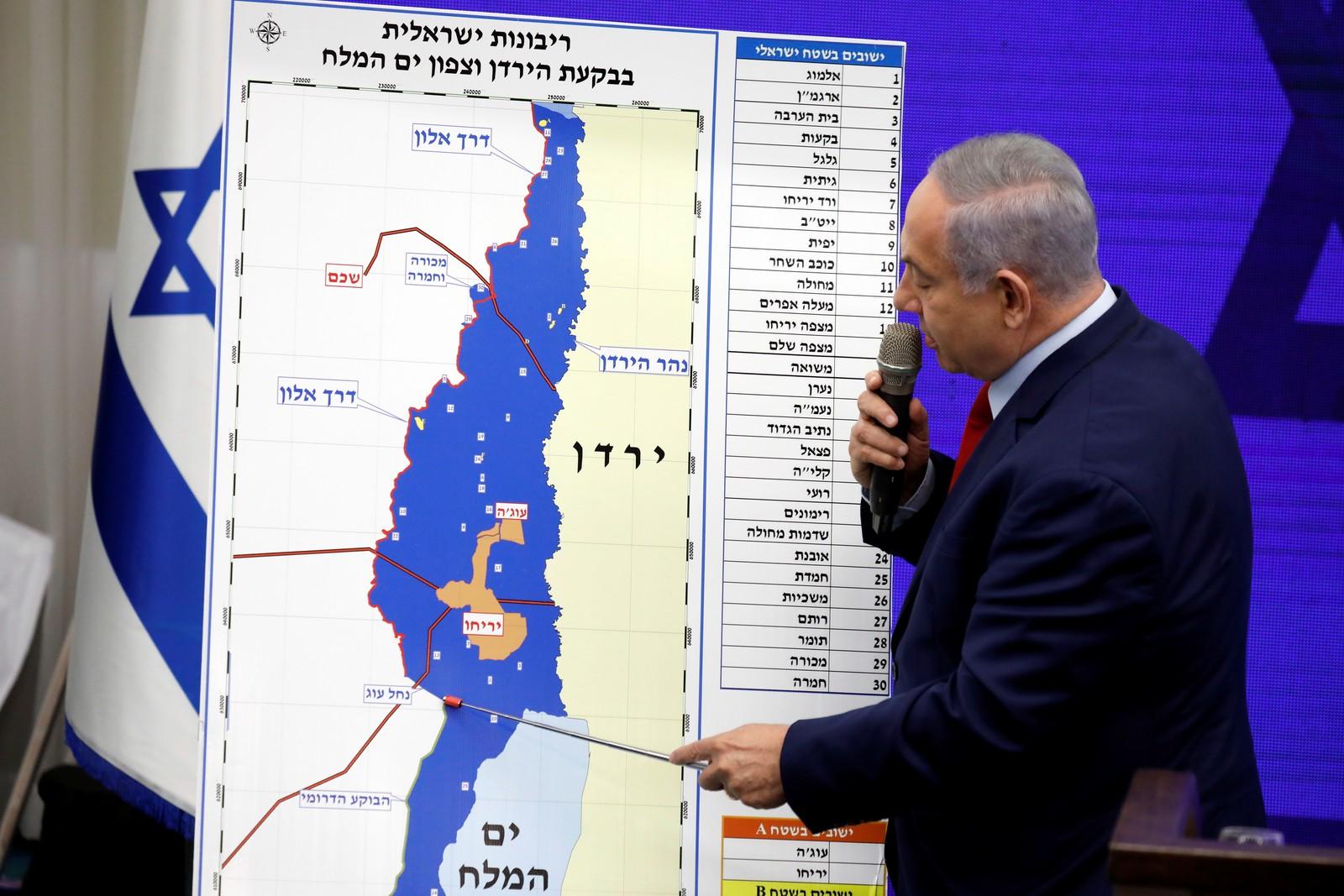 Netanyahu diz que vai anexar parte da Cisjordânia se conseguir reeleição