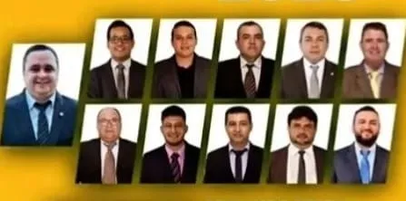 Vereadores de Bela Vista. (Foto: Divulgação)