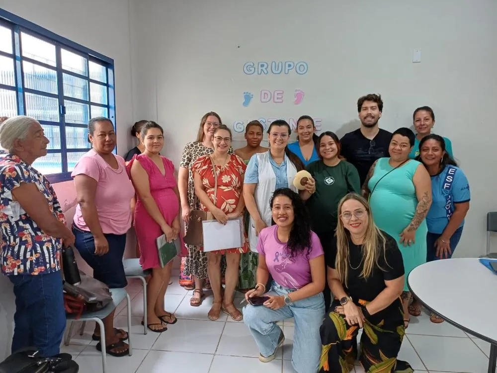 ESF 6 promove acolhimento e orientações nutricionais para gestantes