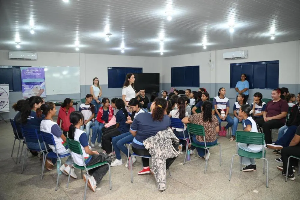 Saúde e Educação levam conscientização sobre prevenção e autocuidado às escolas de Jardim