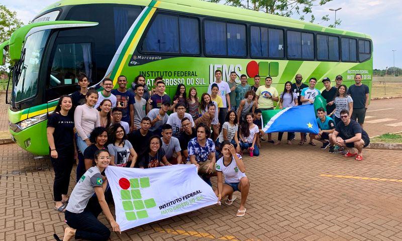 Estudantes do IFMS estão no Espírito Santo para competição nacional