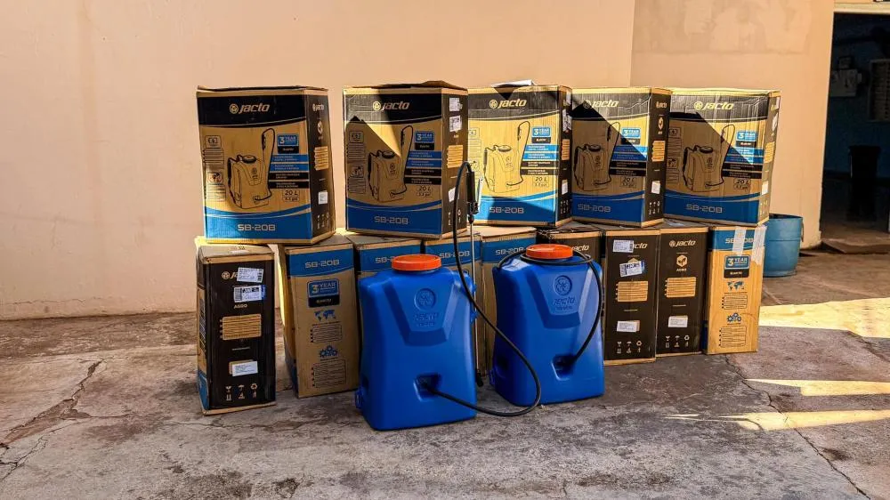 Jardim moderniza combate à dengue e leishmaniose com novas bombas elétricas