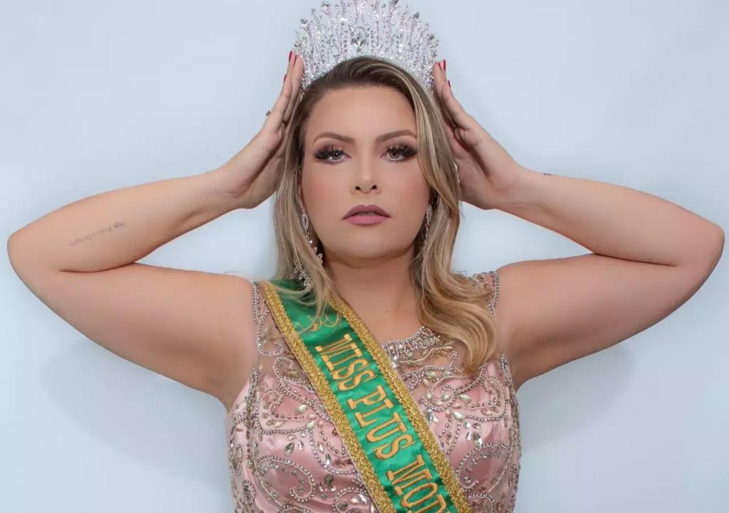 Bela-vistense, Mariane Balta Andrade é a nova Miss Universo Plus Size