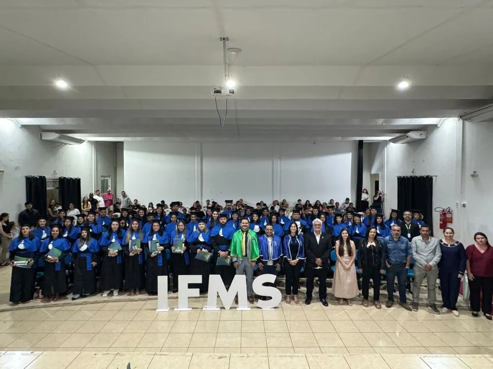 Antônio João celebra formatura de novos técnicos em Administração e Logística pelo IFMS