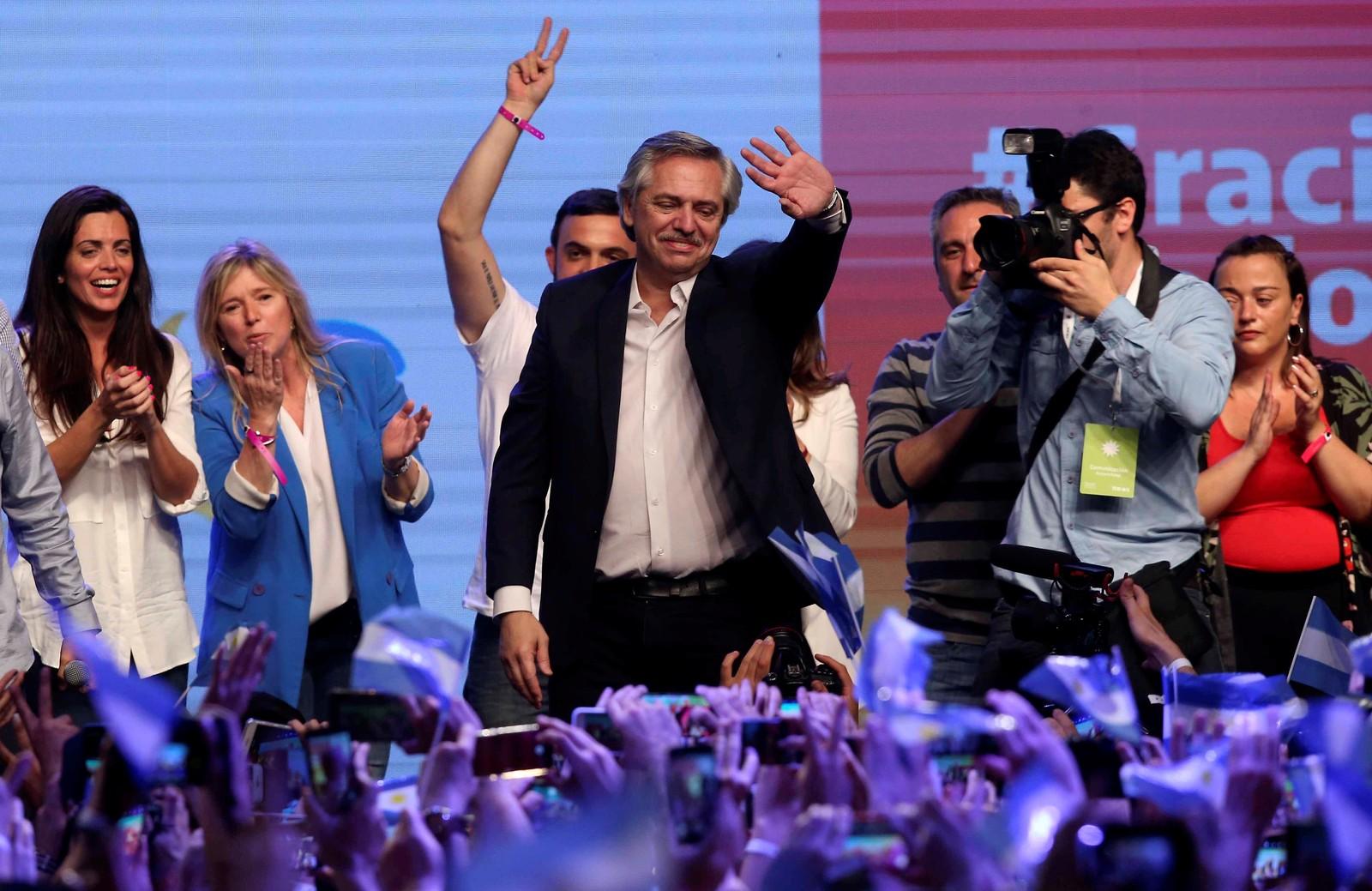 Fernández vence Macri e é eleito presidente da Argentina